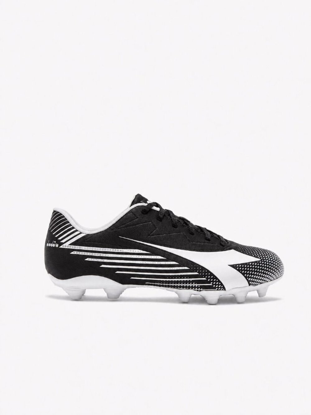 Diadora Men's Pichichi 8 MG14 Black White Soccer Cleats